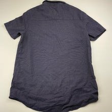 Load image into Gallery viewer, Boys Brooklyn Industries, navy cotton short sleeve shirt, EUC, size 12,  