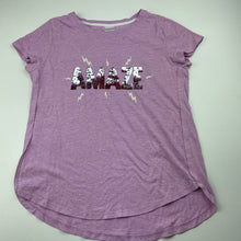 Load image into Gallery viewer, Girls Target, flip sequin t-shirt / top, GUC, size 10,  