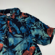 Load image into Gallery viewer, Boys Anko, lightweight short sleeve shirt, birds, FUC, size 10,  