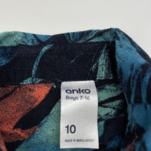 Load image into Gallery viewer, Boys Anko, lightweight short sleeve shirt, birds, FUC, size 10,  