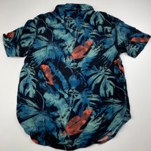 Load image into Gallery viewer, Boys Anko, lightweight short sleeve shirt, birds, FUC, size 10,  