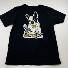 Load image into Gallery viewer, Boys Next Level Apparel, black t-shirt / top, BMX, GUC, size 6-7,  