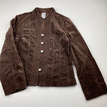 Load image into Gallery viewer, Girls Target, lightweight cotton jacket, (missing button), FUC, size 8,  