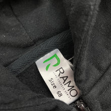 Load image into Gallery viewer, Boys RAMO, fleece lined zip hoodie sweater, martial arts, GUC, size 6,  