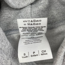 Load image into Gallery viewer, Boys GILDAN, grey fleece lined hoodie sweater, volvo, Sz: Sm, armpit to armpit: 38cm, FUC, size 5-6,  