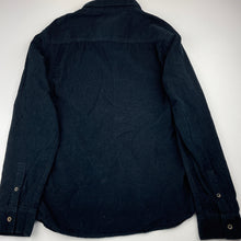 Load image into Gallery viewer, Boys Anko, dark navy corduroy cotton long sleeve shirt, EUC, size 14,  