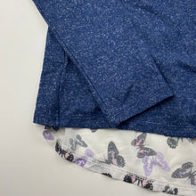 Load image into Gallery viewer, Girls Target, lightweight knit long sleeve top, butterflies, GUC, size 12,  