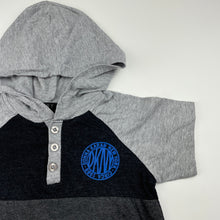 Load image into Gallery viewer, Boys DKNY, soft feel hooded t-shirt / top, GUC, size 4,  