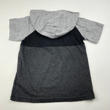 Load image into Gallery viewer, Boys DKNY, soft feel hooded t-shirt / top, GUC, size 4,  