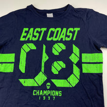 Load image into Gallery viewer, Boys Target, navy cotton t-shirt / top, EUC, size 9,  