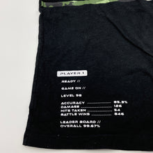 Load image into Gallery viewer, Boys Ollie's Place, black t-shirt / top, gamer, GUC, size 10,  