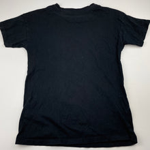 Load image into Gallery viewer, Boys Tilt, black cotton t-shirt / top, Aussie meat pie, GUC, size 10,  