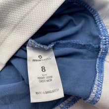 Load image into Gallery viewer, Boys Urban Supply, blue cotton t-shirt / top, skate, GUC, size 8,  