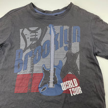 Load image into Gallery viewer, Boys Brooklyn Industries, grey cotton t-shirt / top, FUC, size 10,  