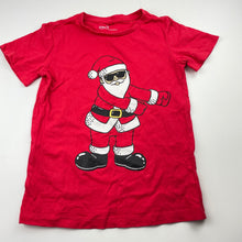 Load image into Gallery viewer, Boys Anko, red cotton Christmas t-shirt / top, EUC, size 6,  