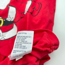 Load image into Gallery viewer, Boys Anko, red cotton Christmas t-shirt / top, EUC, size 6,  