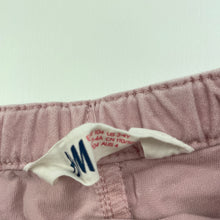 Load image into Gallery viewer, Girls H&amp;M, velvet feel stretch cotton skirt, adjustable, L: 24.5cm, FUC, size 4,  