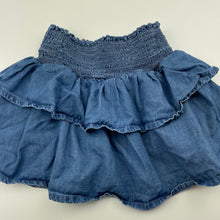 Load image into Gallery viewer, Girls Anko, tiered cotton skirt, elasticated, GUC, size 3,  