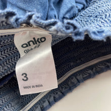 Load image into Gallery viewer, Girls Anko, tiered cotton skirt, elasticated, GUC, size 3,  