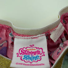 Load image into Gallery viewer, Girls Nickelodeon, shimmer &amp; shine tulle skirt, elasticated, L: 28cm, GUC, size 3,  