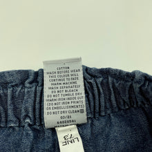 Load image into Gallery viewer, Girls Target, blue cotton shorts, elasticated, FUC, size 6,  