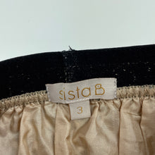 Load image into Gallery viewer, Girls Sista, lined leopard print skirt, elasticated, L: 29cm, EUC, size 3,  