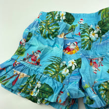 Load image into Gallery viewer, Girls Mango, cotton Christmas shorts, elasticated, EUC, size 3,  