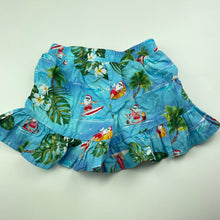 Load image into Gallery viewer, Girls Mango, cotton Christmas shorts, elasticated, EUC, size 3,  