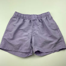 Load image into Gallery viewer, Boys Favourites, purple lightweight board shorts, elasticated, FUC, size 8,  