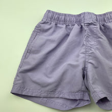 Load image into Gallery viewer, Boys Favourites, purple lightweight board shorts, elasticated, FUC, size 8,  