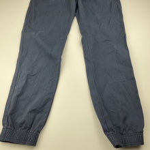 Load image into Gallery viewer, Boys Clothing &amp; Co, blue cotton casual pants, elasticated, Inside leg: 63cm, EUC, size 12,  