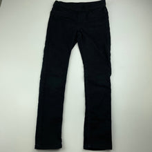 Load image into Gallery viewer, Girls H&amp;M, stretch denim jeggings, elasticated, Inside leg: 49.5cm, EUC, size 6,  
