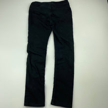 Load image into Gallery viewer, Girls H&amp;M, stretch denim jeggings, elasticated, Inside leg: 49.5cm, EUC, size 6,  