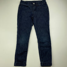 Load image into Gallery viewer, Girls Clothing &amp; Co, lightweight stretch denim jeans, adjustable, Inside leg: 45cm, FUC, size 7,  