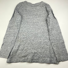 Load image into Gallery viewer, Boys Anko, grey marle cotton long sleeve t-shirt / top, GUC, size 10,  
