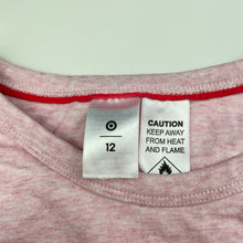 Load image into Gallery viewer, Girls Target, pink marle cotton pyjama top, FUC, size 12,  