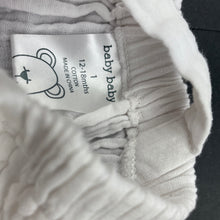 Load image into Gallery viewer, Girls Baby Baby, white crinkle cotton romper, GUC, size 1,  