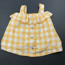 Load image into Gallery viewer, Girls Target, cotton lined linen/cotton summer top, GUC, size 2,  