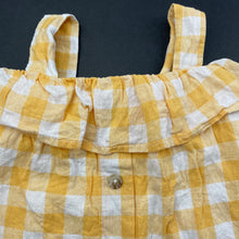 Load image into Gallery viewer, Girls Target, cotton lined linen/cotton summer top, GUC, size 2,  