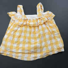 Load image into Gallery viewer, Girls Target, cotton lined linen/cotton summer top, GUC, size 2,  