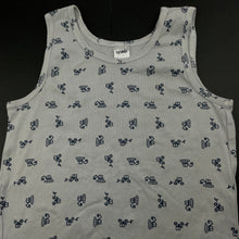 Load image into Gallery viewer, Boys Anko, cotton singlet top, diggers, FUC, size 10-12,  