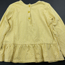 Load image into Gallery viewer, Girls Next, cotton long sleeve peplum top, EUC, size 2,  