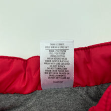 Load image into Gallery viewer, Boys Target, cotton lined red puffer vest / sleeveless jacket, EUC, size 0,  