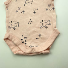 Load image into Gallery viewer, Girls Kids &amp; Co, pink cotton singletsuit / romper, EUC, size 0000,  