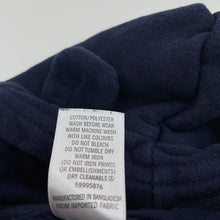 Load image into Gallery viewer, unisex Target, navy fleece lined zip hoodie sweater, FUC, size 000,  