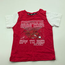 Load image into Gallery viewer, unisex NRL Supporter, St George Dragons cotton t-shirt / top, EUC, size 1,  