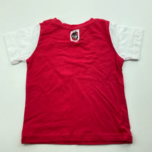 Load image into Gallery viewer, unisex NRL Supporter, St George Dragons cotton t-shirt / top, EUC, size 1,  
