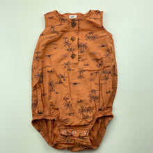 Load image into Gallery viewer, unisex Baby Berry, lightweight cotton romper, EUC, size 0,  