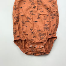 Load image into Gallery viewer, unisex Baby Berry, lightweight cotton romper, EUC, size 0,  