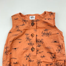 Load image into Gallery viewer, unisex Baby Berry, lightweight cotton romper, EUC, size 0,  